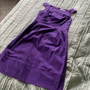 Calvin Klein purple dress, size 2.